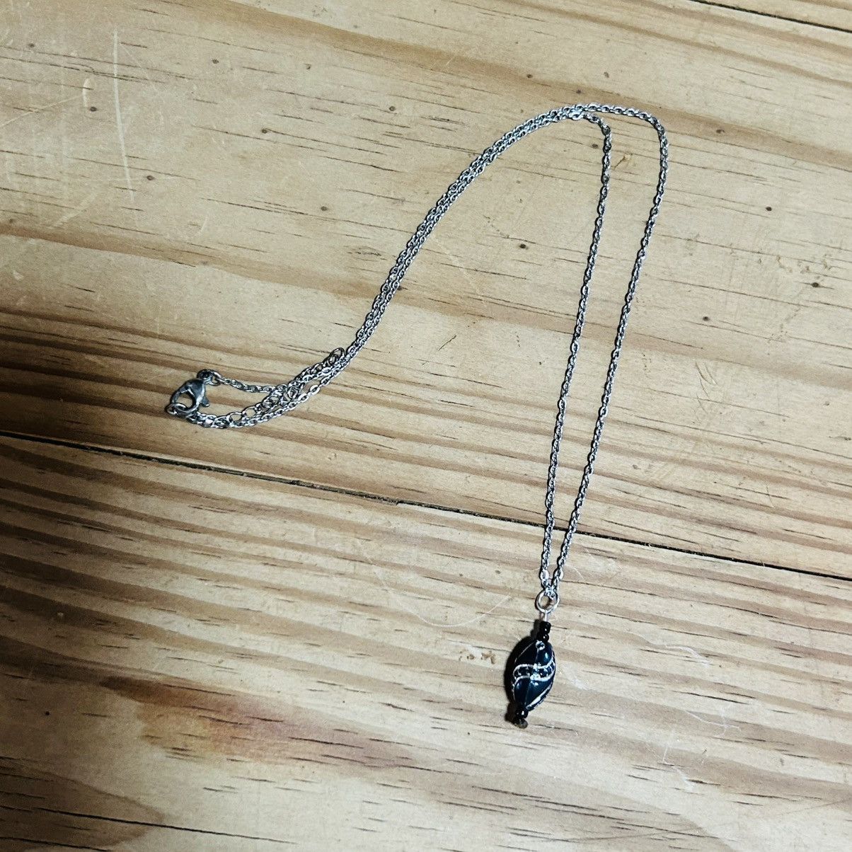 Handmade Handcrafted salvaged vintage ornament necklace Size ONE SIZE - 6 Thumbnail