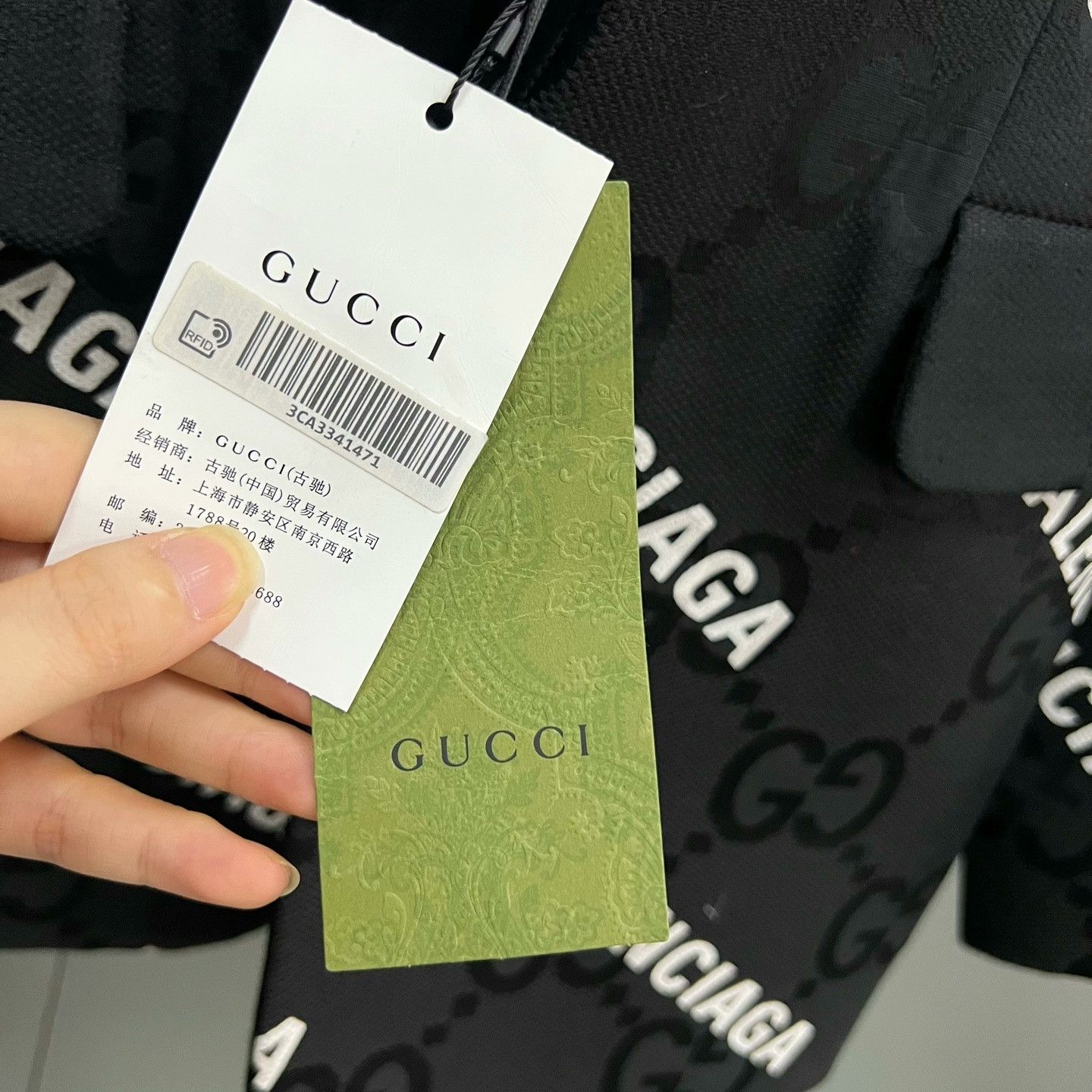 Gucci Gucci x Balenciaga Logo Print Blazer Size US S / EU 44-46 / 1 - 3 Thumbnail