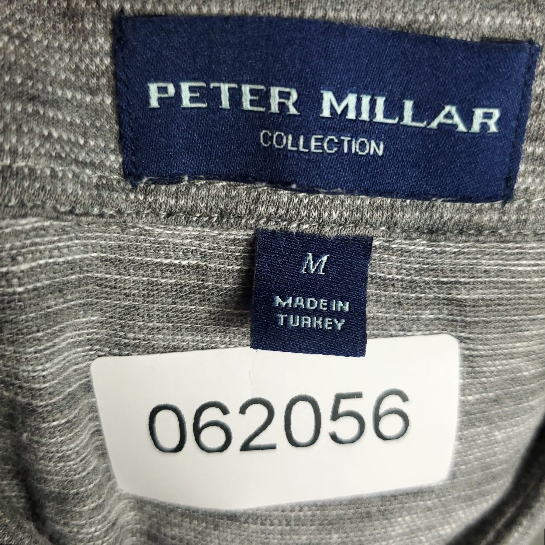 Peter Millar VINTAGE Peter Millar Polo Shirt Men Size M Gray Short Sleeve Golf Casual Size US M / EU 48-50 / 2 - 6 Thumbnail