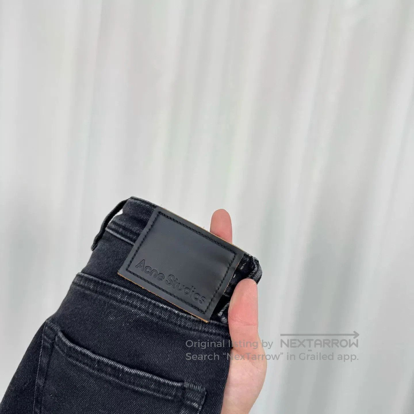 Acne Studios black denim Acne Studios long pants W25. Size 25" / US 0 / IT 36 - 5 Thumbnail