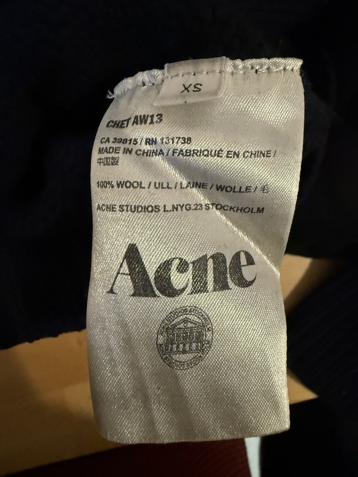 Acne Studios Acne Studios Chet Sweater Size US S / EU 44-46 / 1 - 3 Thumbnail