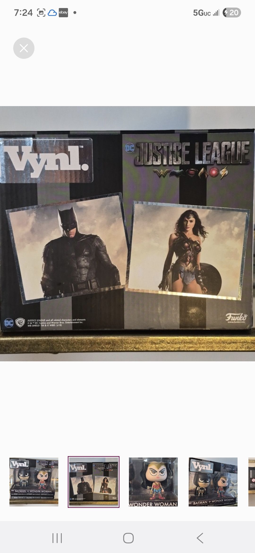 Other Funko Pop Vynl×DC Justice League Batman & WonderWoman Vinyls Size ONE SIZE - 2 Thumbnail