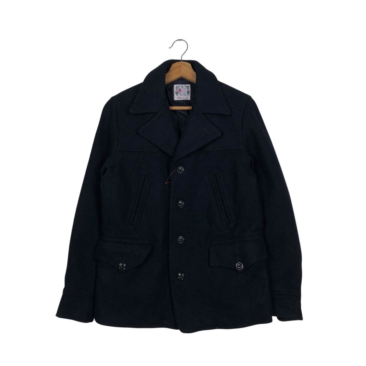 Japanese Brand 📌Vintage Chore Jacket Stiff Made in Japan Union Made Size US M / EU 48-50 / 2 - 2 Thumbnail