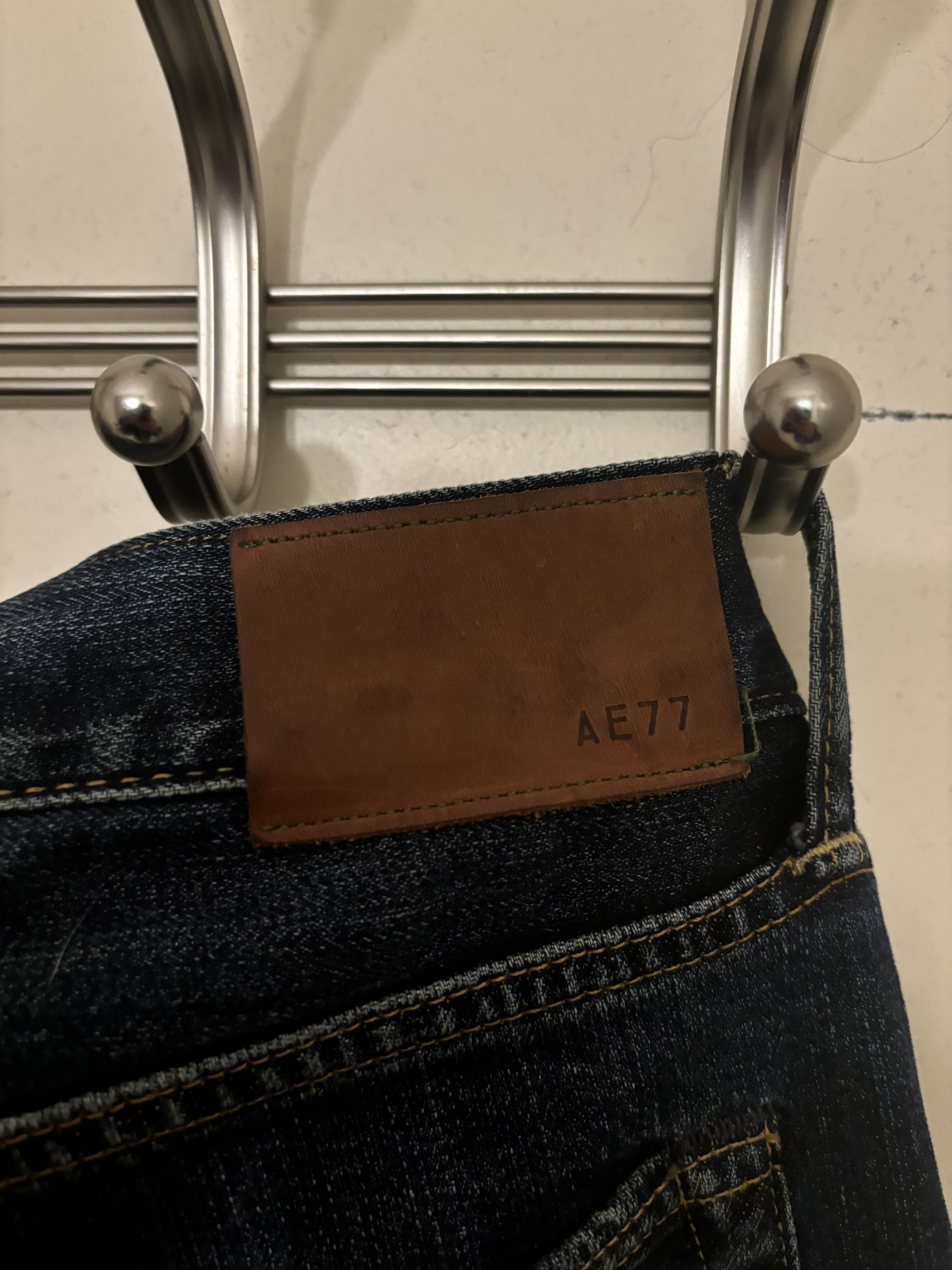 American Eagle Outfitters AE77 Japan Selvedge 32x30. (American Eagle Premium Edition) Size US 30 / EU 46 - 1 Thumbnail