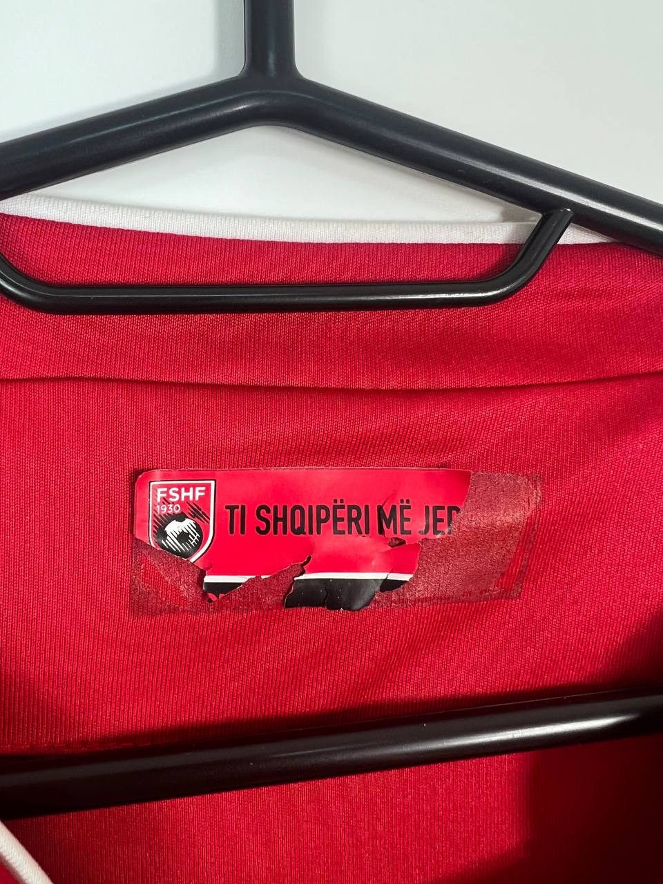 Gear for Sports Albania 2016 2017 Home Shirt Jersey Macron #11 Florent Sz L Size US L / EU 52-54 / 3 - 4 Thumbnail