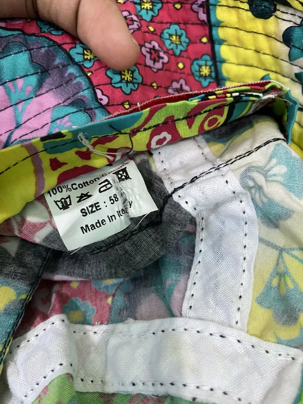 Christian Lacroix × Vintage Christian Lacroix Pasley Design Bucket Hat Size ONE SIZE - 5 Thumbnail