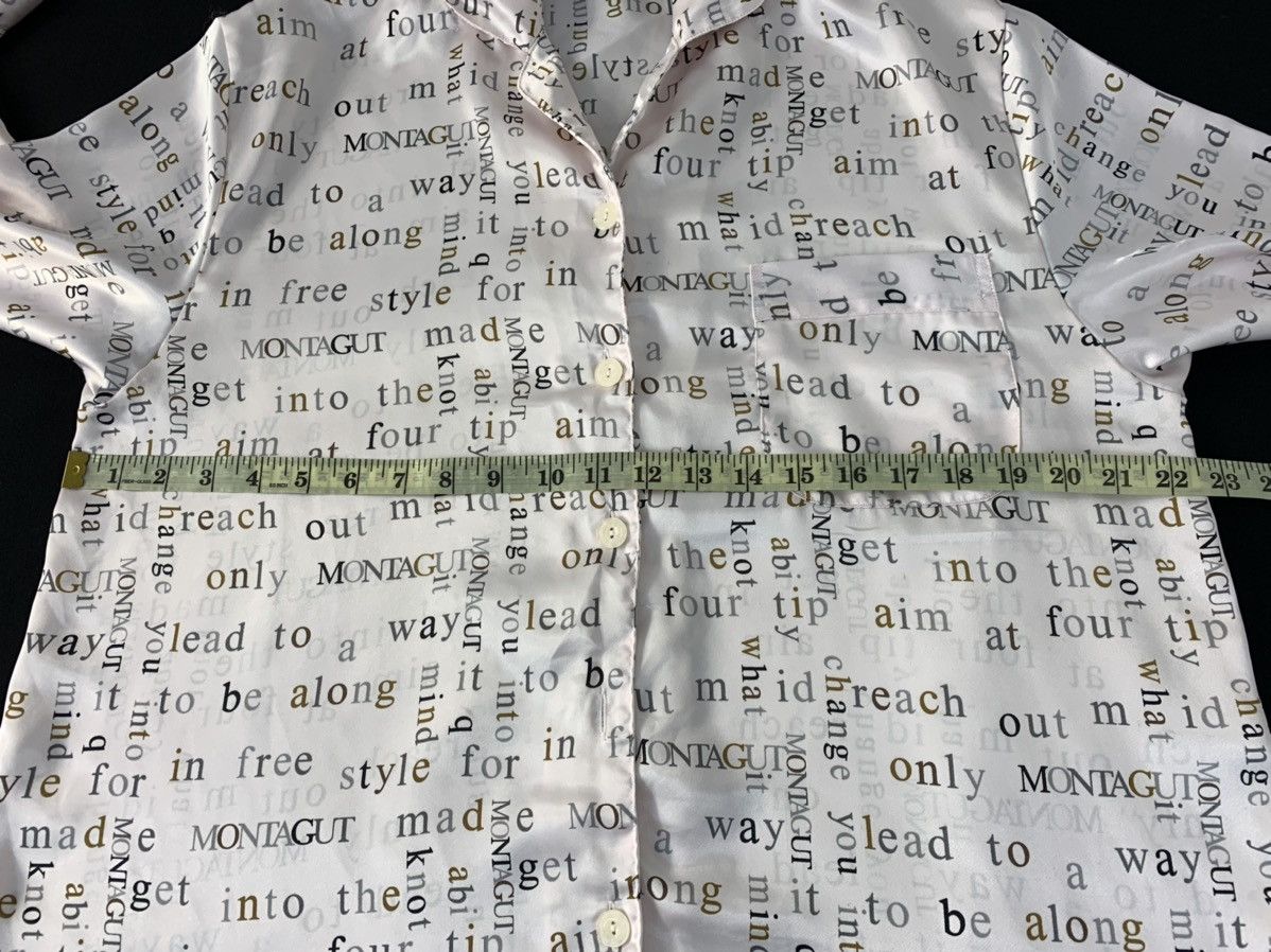 Montagut 90s Montagut Paris Humour Design Sleep Button Up Shirt Size US L / EU 52-54 / 3 - 9 Thumbnail