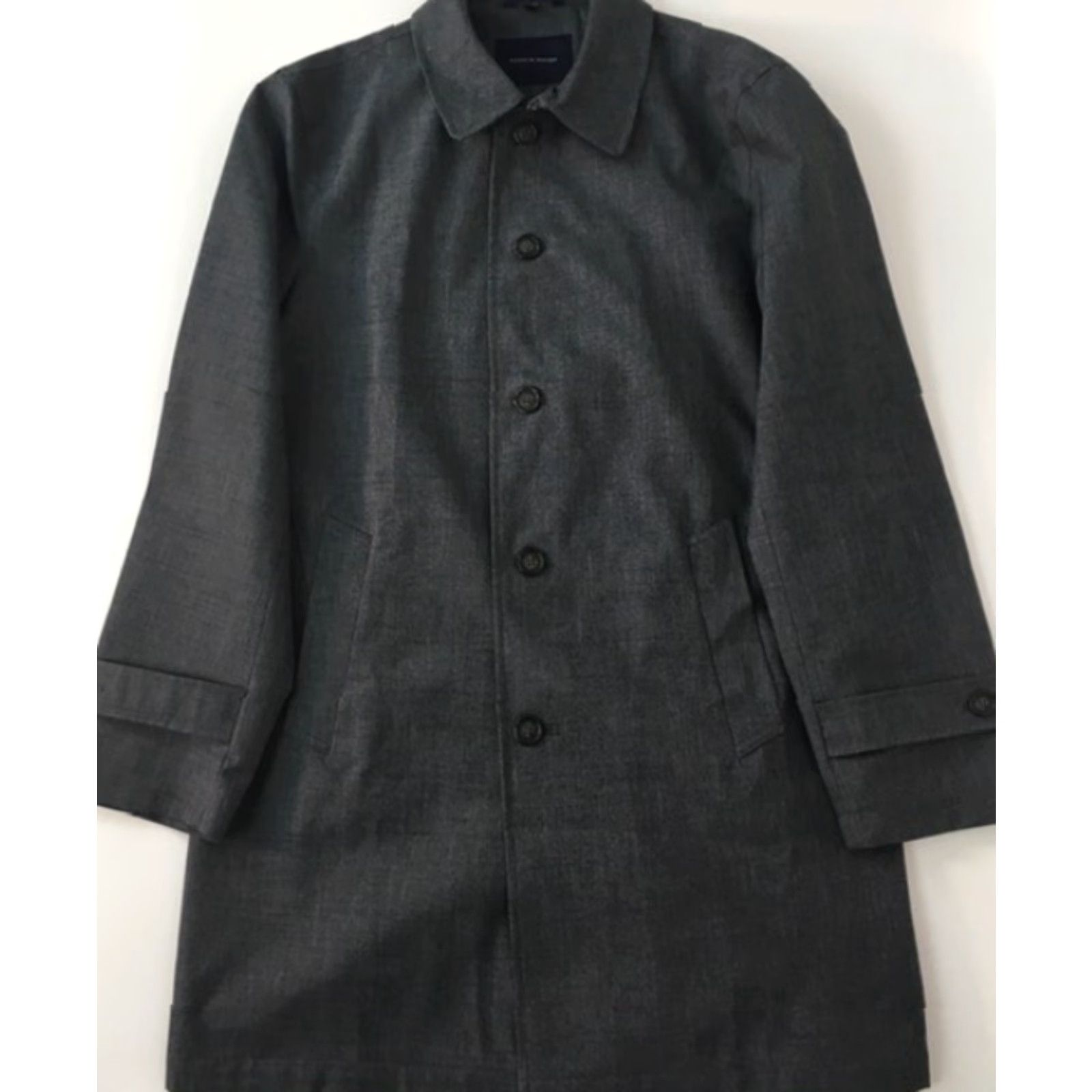 Tommy Hilfiger VINTAGE Tommy Hilfiger Top Coat Men Gray 38 Regular NWOT Size US M / EU 48-50 / 2 - 2 Thumbnail