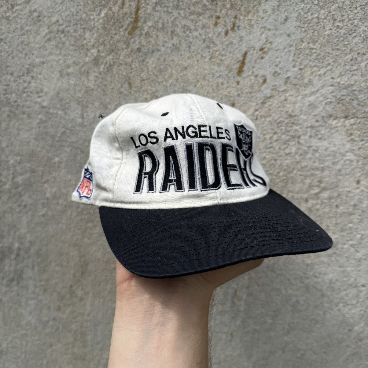 NFL Vintage Los Angeles Raiders Hat 90s NFL Cap Football USA Size ONE SIZE - 2 Thumbnail
