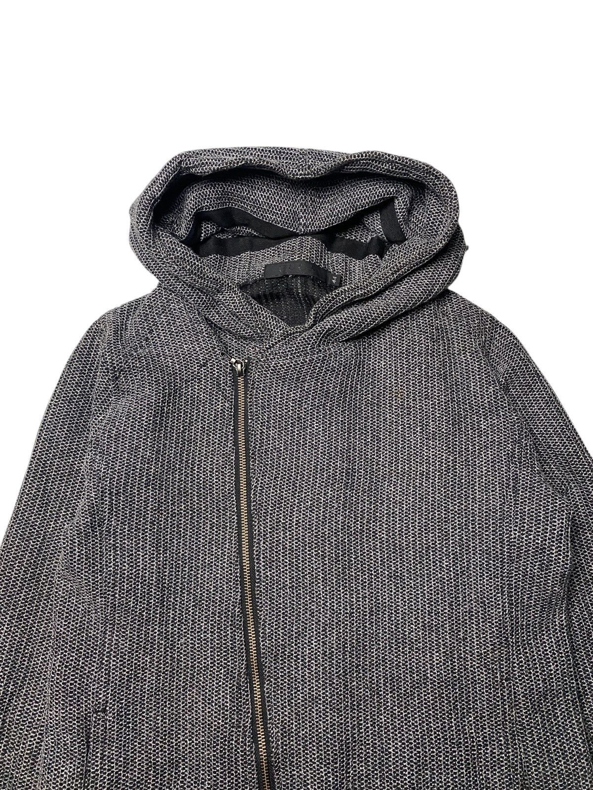 If Six Was Nine 2000's Fuga Asymetric Wool Zip Hoodie Size US M / EU 48-50 / 2 - 6 Thumbnail