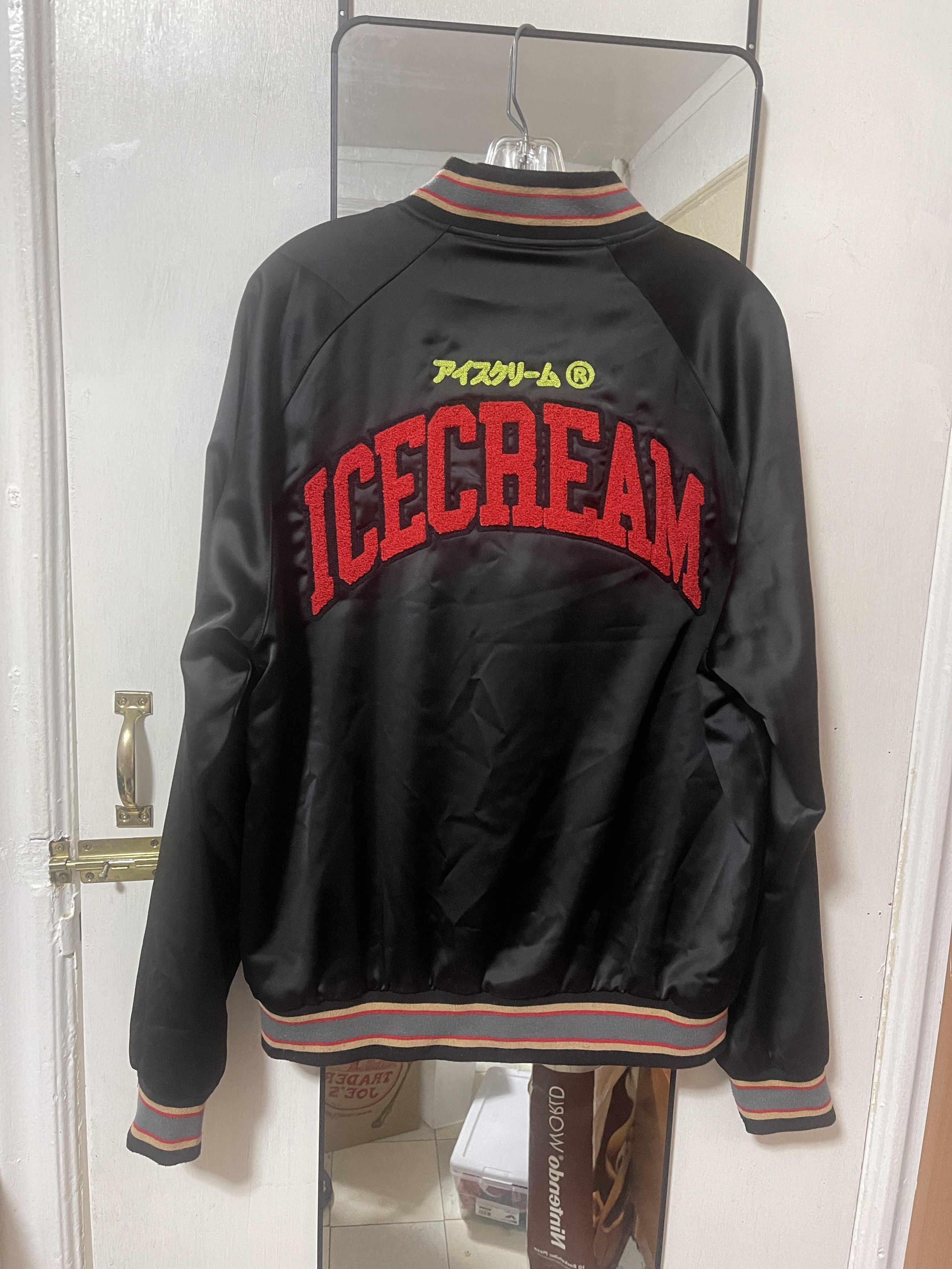 Billionaire Boys Club × Icecream BBC IceCream Varsity Jacket Size US L / EU 52-54 / 3 - 5 Thumbnail