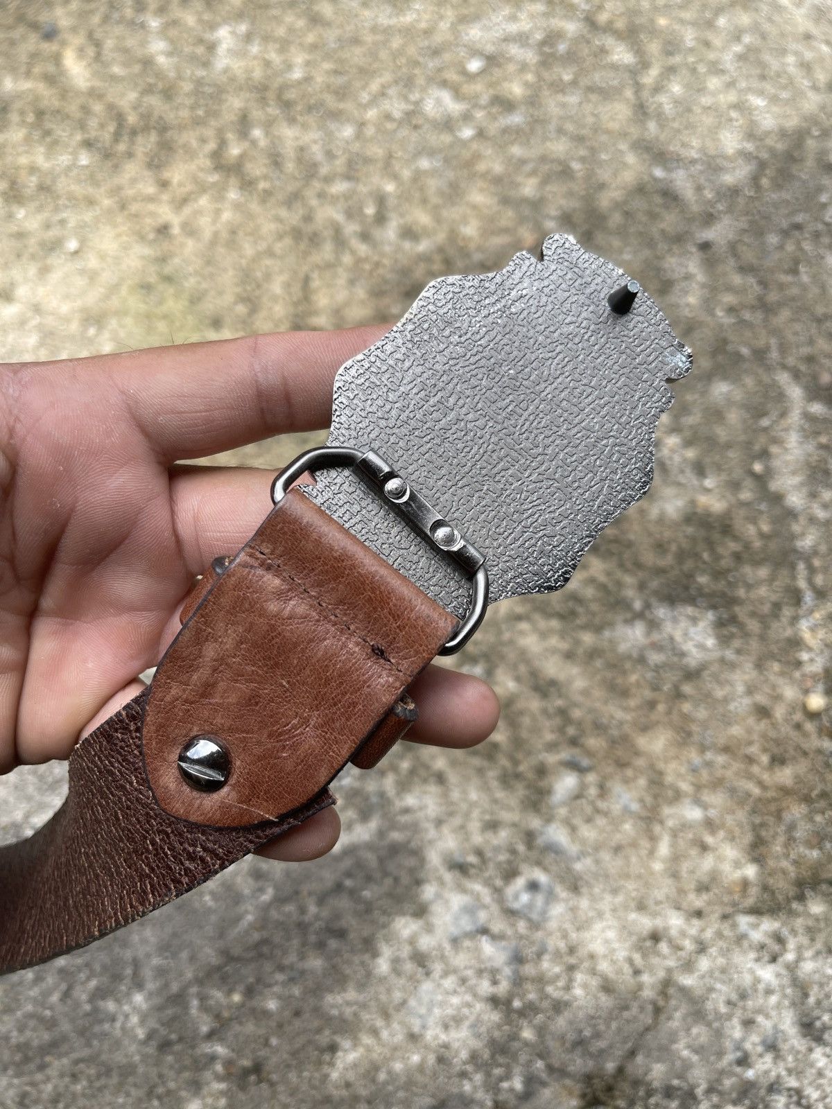 If Six Was Nine Last Drop🔥Rare🔥Eagle Leather Belt Size ONE SIZE - 4 Thumbnail