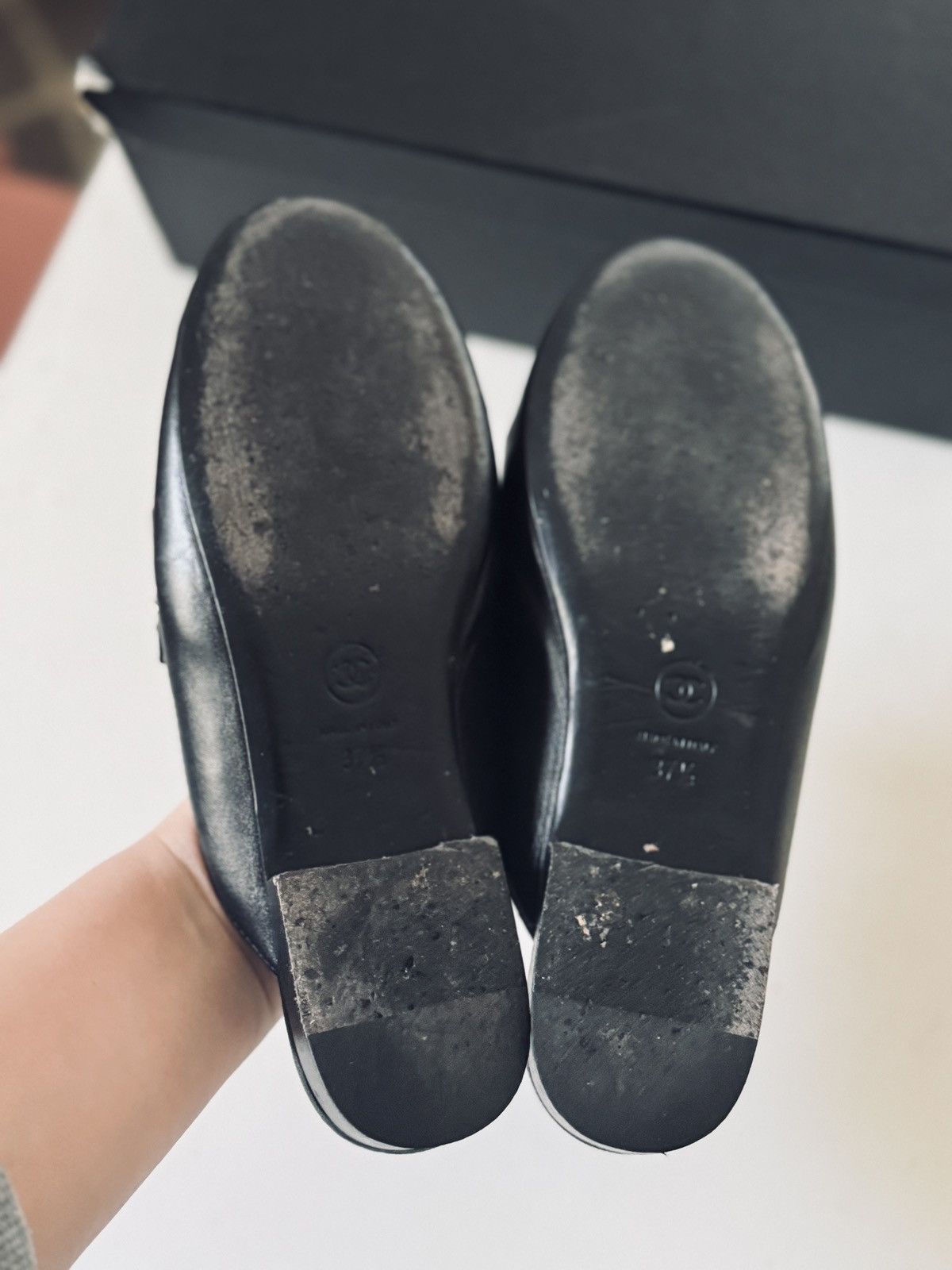 Chanel Authentic CHANEL Lambskin Chain Braided Mules quilted shoes Size US 7 / IT 37 - 6 Thumbnail