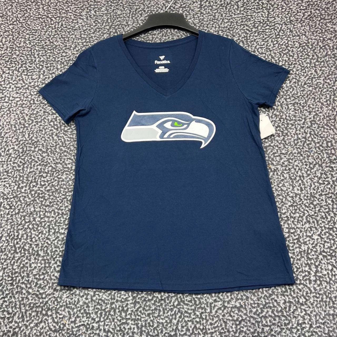 Other Seattle Seahawks Metcalf #14 Shirt Women M Fanatics Cotton Size M / US 6-8 / IT 42-44 - 1 Thumbnail