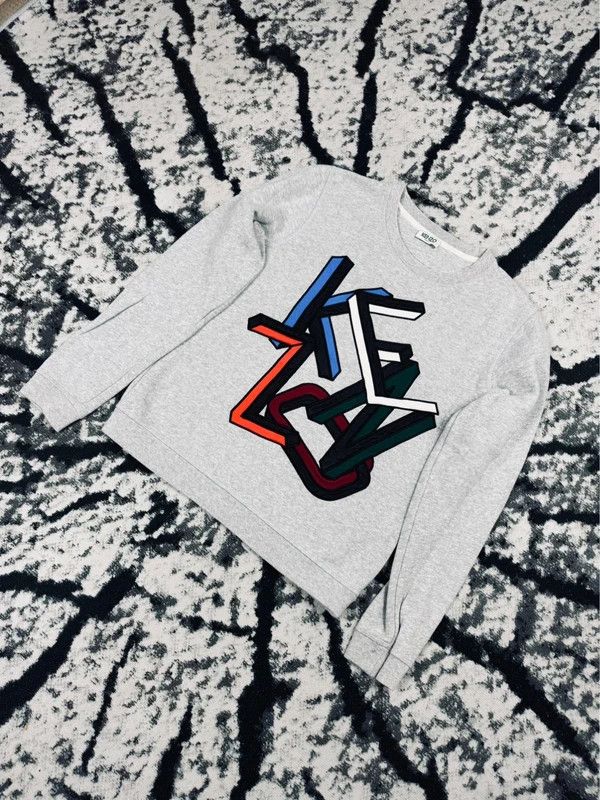 Kenzo Kenzo crewneck sweatshirt gray color XS Size US XS / EU 42 / 0 - 2 Thumbnail