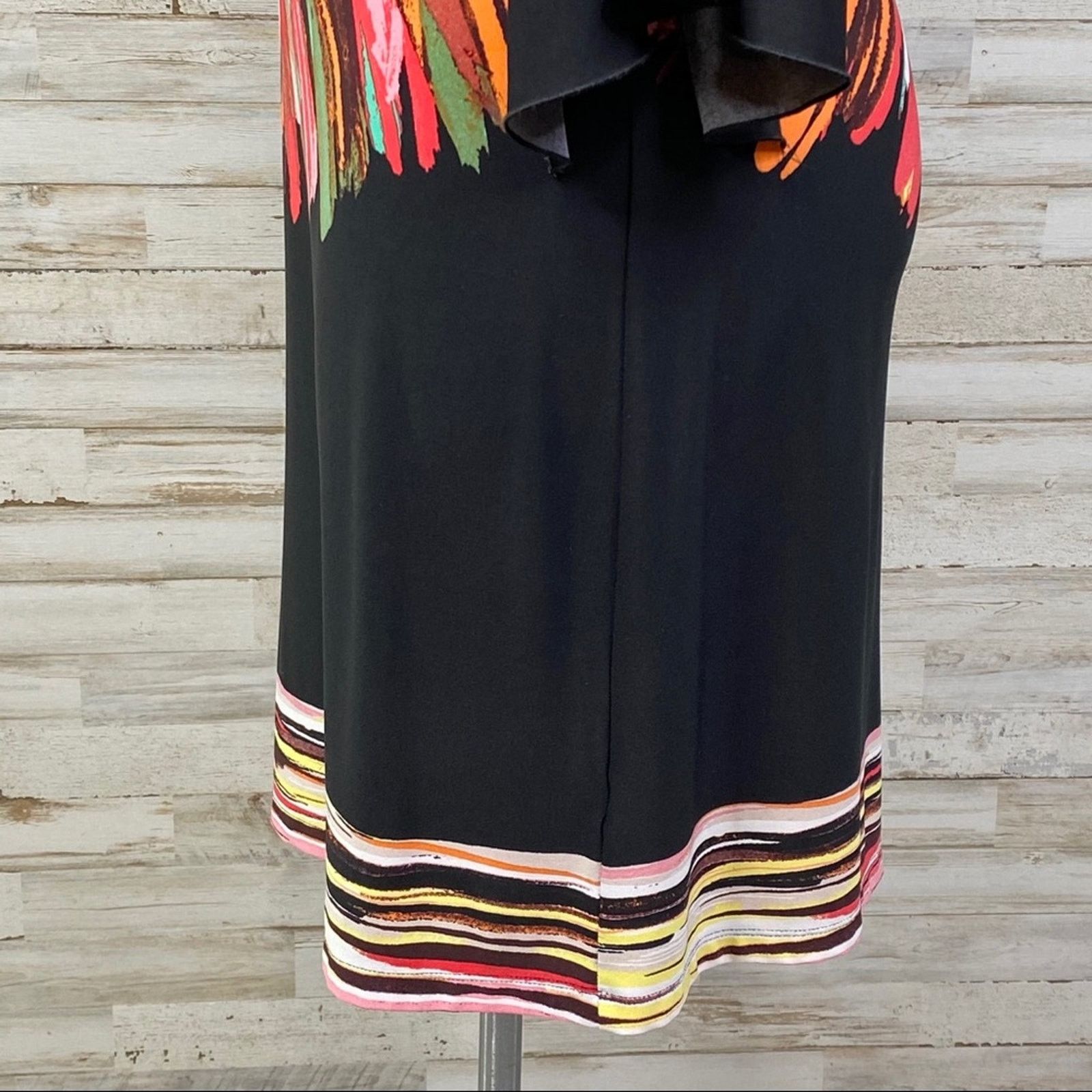 Other Fenn Wright Manson Floral Shift Dress Size 12 Black Coral Size XL / US 12-14 / IT 48-50 - 8 Thumbnail