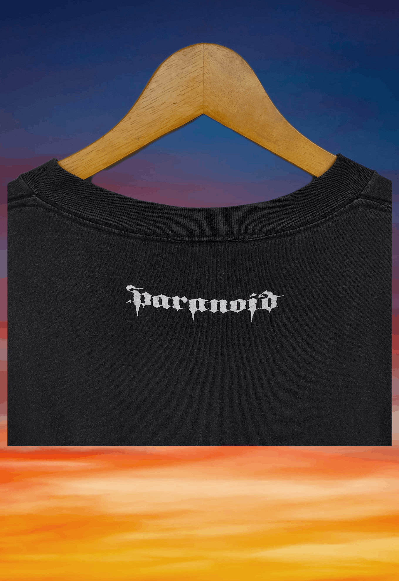 Band Tees × Vintage Vintage 90s PARANOID Fatal 5 pain divine company t-shirt Size US XL / EU 56 / 4 - 6 Thumbnail