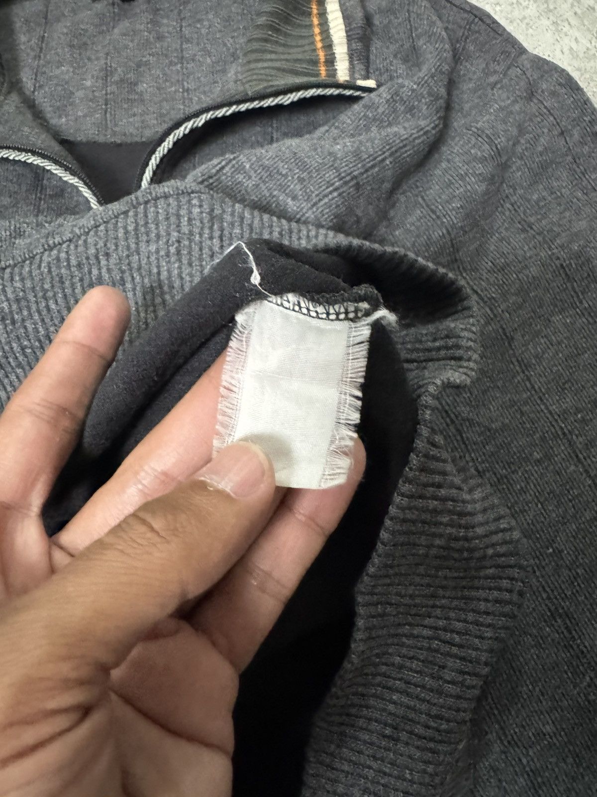 Kansai Yamamoto VINTAGE KANSAI YAMAMOTO SWEATER WITH HALF ZIPER Size US M / EU 48-50 / 2 - 7 Thumbnail