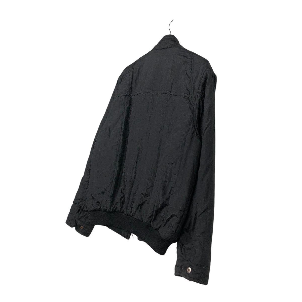 Japanese Brand 🔥VINTAGE BOMBER JACKET ICONIC BLACK BONDAGE LIBERTY Size US L / EU 52-54 / 3 - 12 Thumbnail