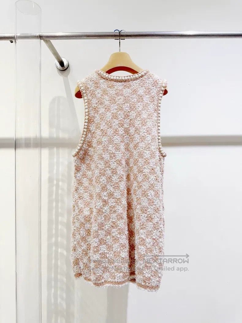 Chanel Chanel 23S orange-pink vest dress Size S / US 4 / IT 40 - 4 Thumbnail
