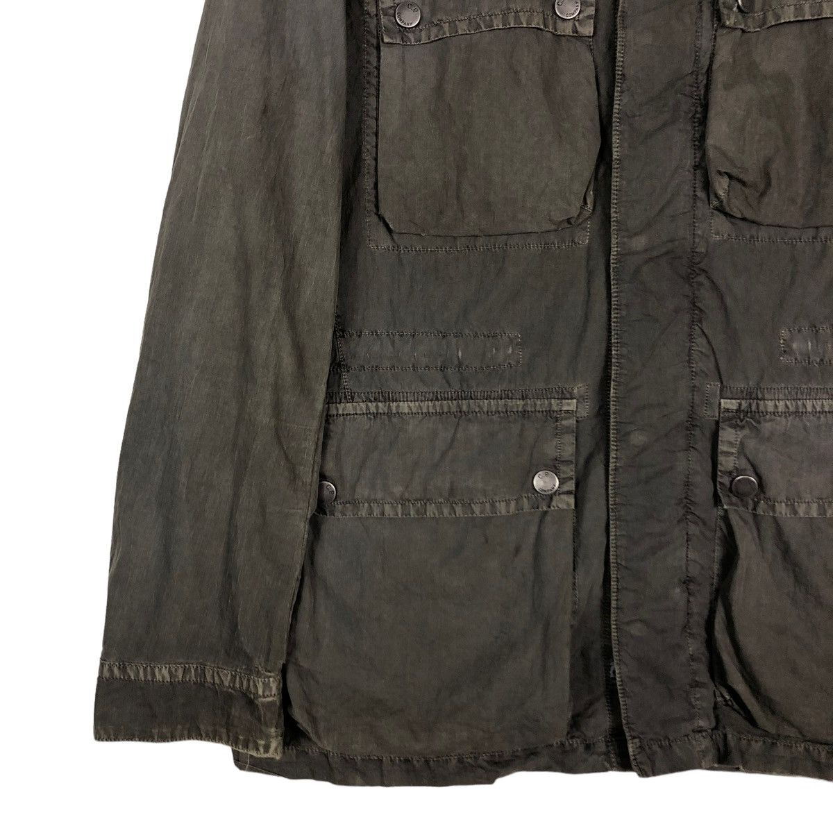 C.P. Company 🔥VINTAGE BIKER JACKET CP COMPANY MADE IN ITALY CARGO POCKET Size US L / EU 52-54 / 3 - 9 Thumbnail