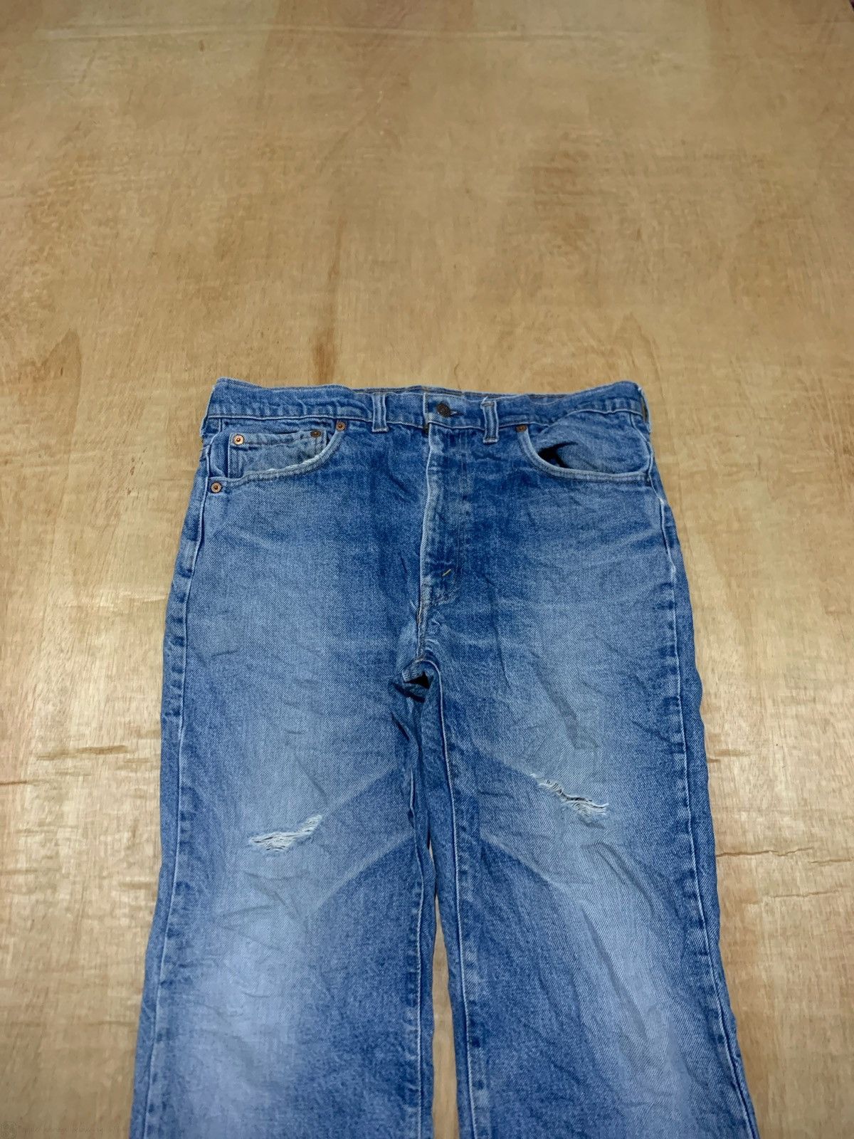 Japanese Brand × Levi's × Vintage Vintage Levi's top Button 16 Denim jeans Size US 34 / EU 50 - 5 Thumbnail