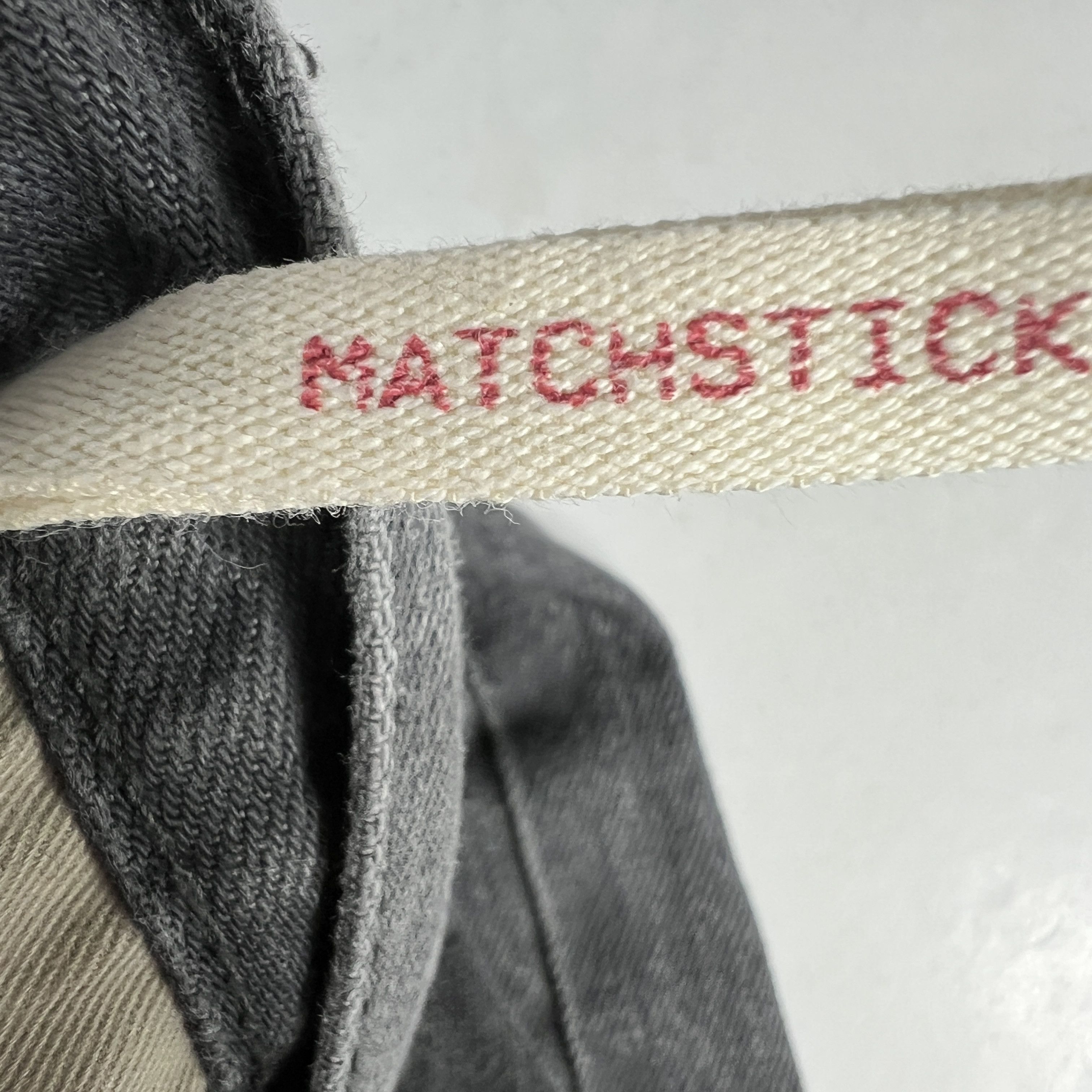 Levi's Levi's Selvedge Jeans Matchstick Skinny Grey Faded Denim Size US 32 / EU 48 - 9 Thumbnail
