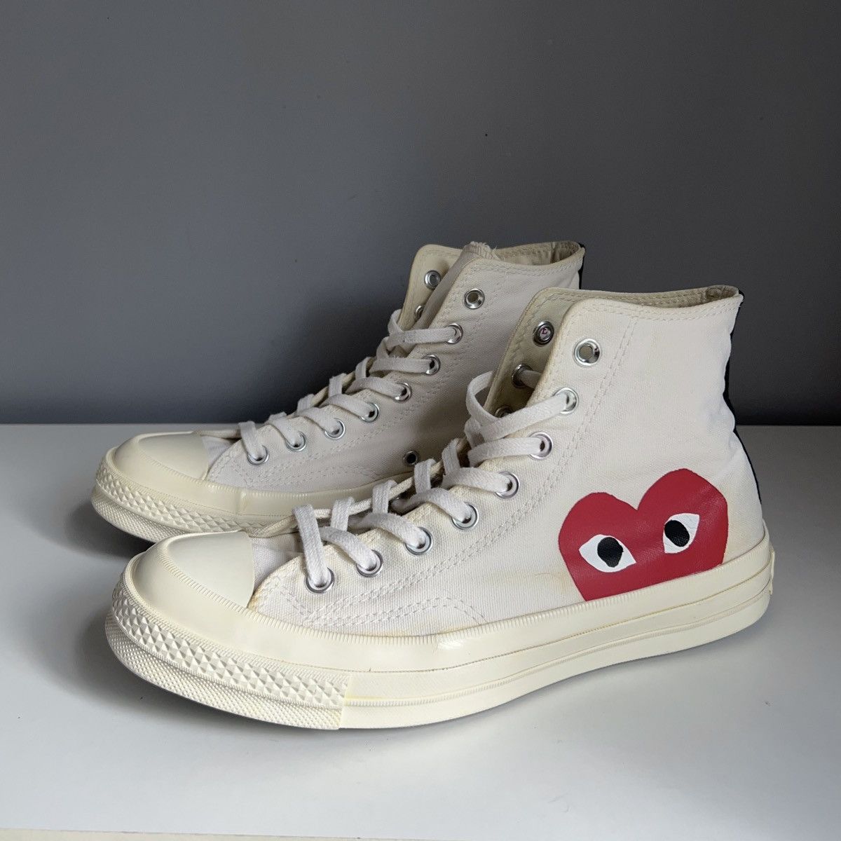 Comme fashion des garcon converse blanche