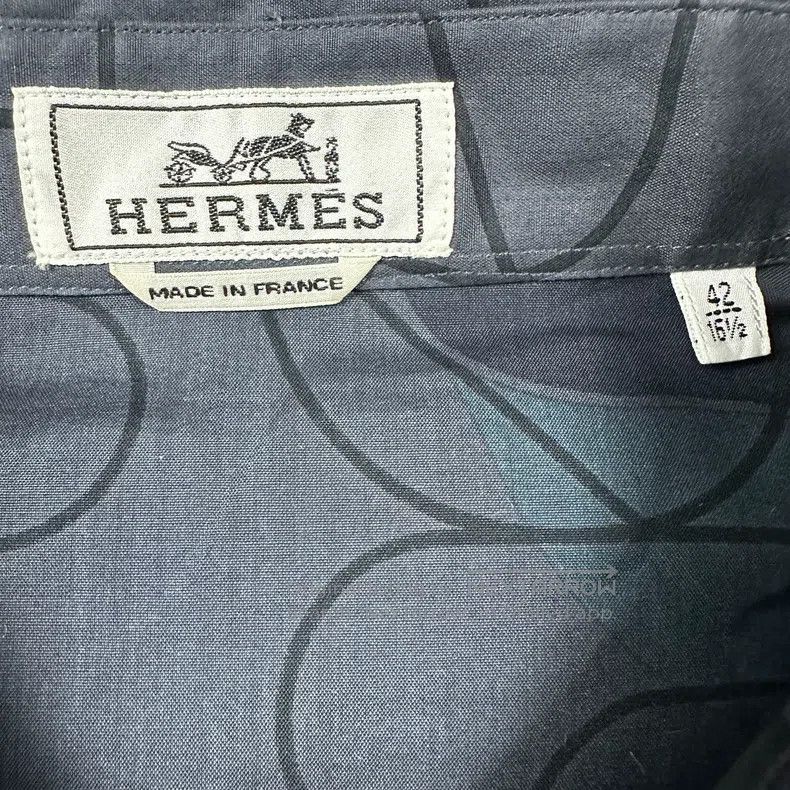 Hermes Hermes Silk Shirt Size US XS / EU 42 / 0 - 3 Thumbnail