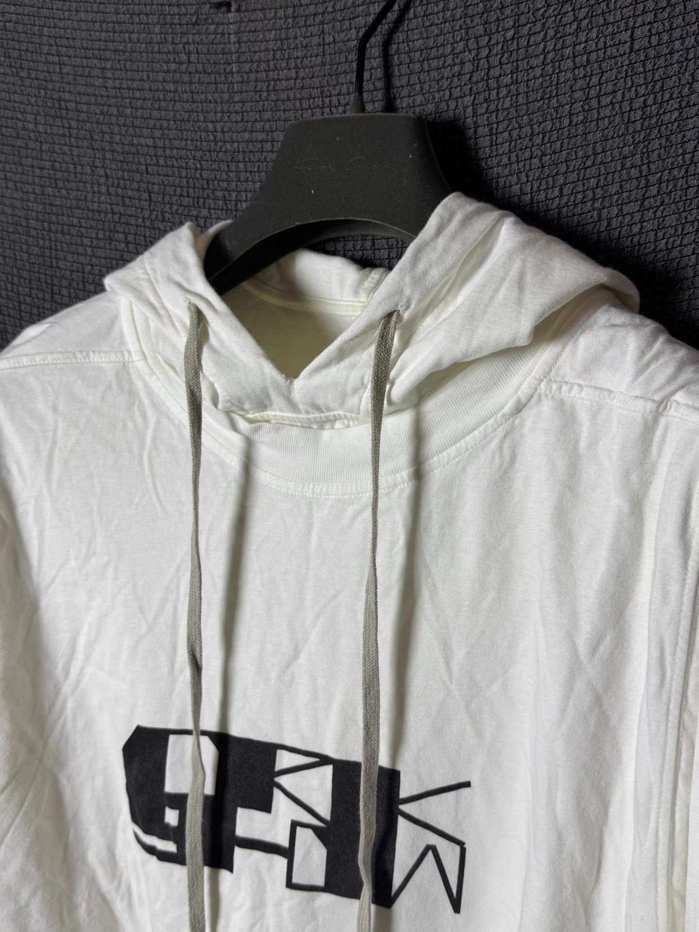 Rick Owens Rick Owens Fake Two-Piece Drawstring Hoodie Size US L / EU 52-54 / 3 - 3 Thumbnail