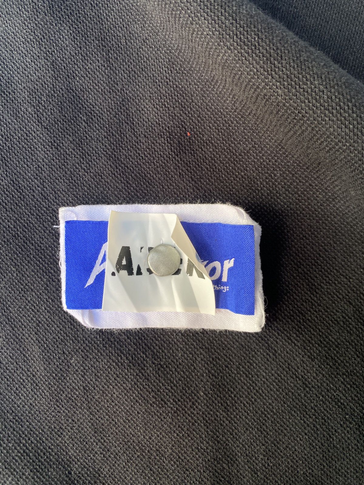 Ader Error Asymmetrical Hoodie from Ader Error black rivet label Size US L / EU 52-54 / 3 - 6 Thumbnail