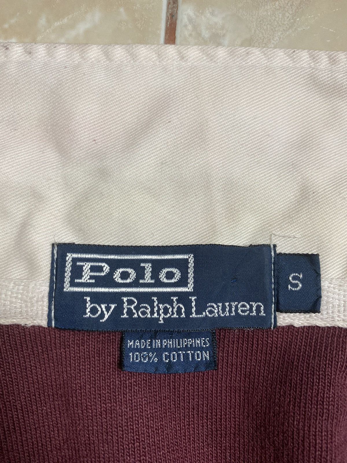 Polo Ralph Lauren FADED Vintage Polo Ralph Lauren Rugby Polos Size US M / EU 48-50 / 2 - 9 Thumbnail