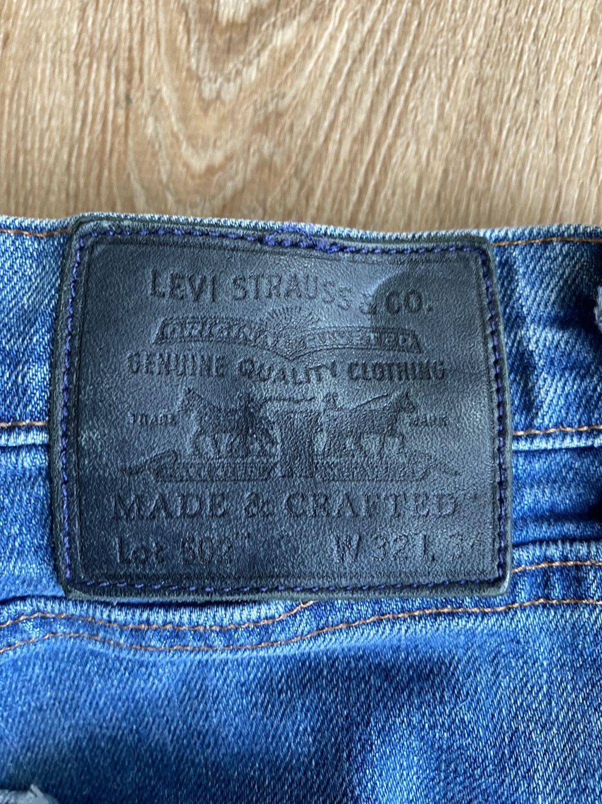 Levi's Made & Crafted 502 Levi’s made & crafted “patchwork Size US 32 / EU 48 - 4 Thumbnail