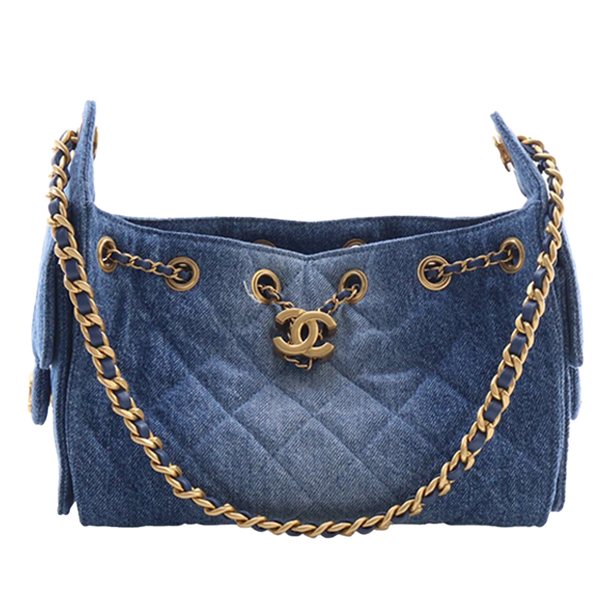 Chanel Mini Quilted Denim 25 Hobo Size ONE SIZE - 1 Thumbnail
