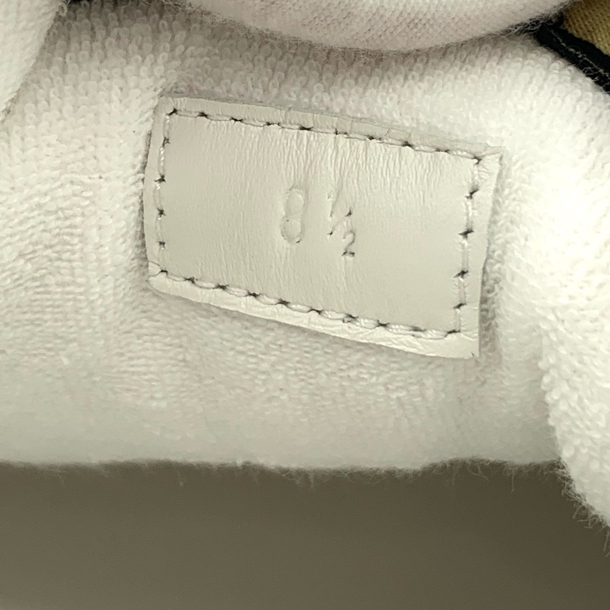 Gucci Gucci White & Green GG Logo Lace-Up Sneakers 8.5 With Origin Size US 8.5 / IT 38.5 - 4 Thumbnail