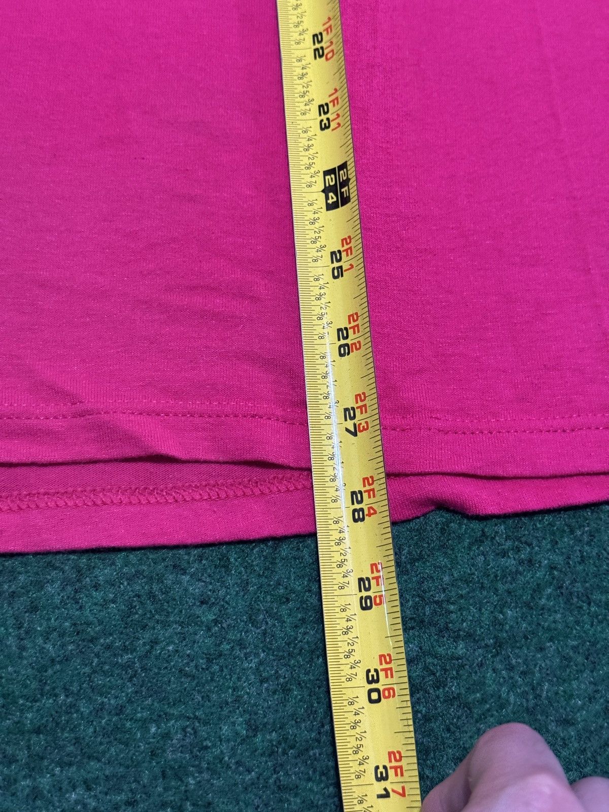 Jerzees Vintage 80s 90s YMCA Downtown Erie Pa Large Pink T Shirt Size L / US 10 / IT 46 - 6 Thumbnail