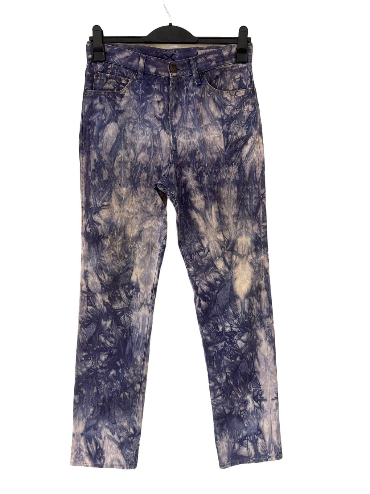 Big John Japan Brand BOBSON Made in Japan Purple Tie Dye Denim Jeans Size US 30 / EU 46 - 6 Thumbnail