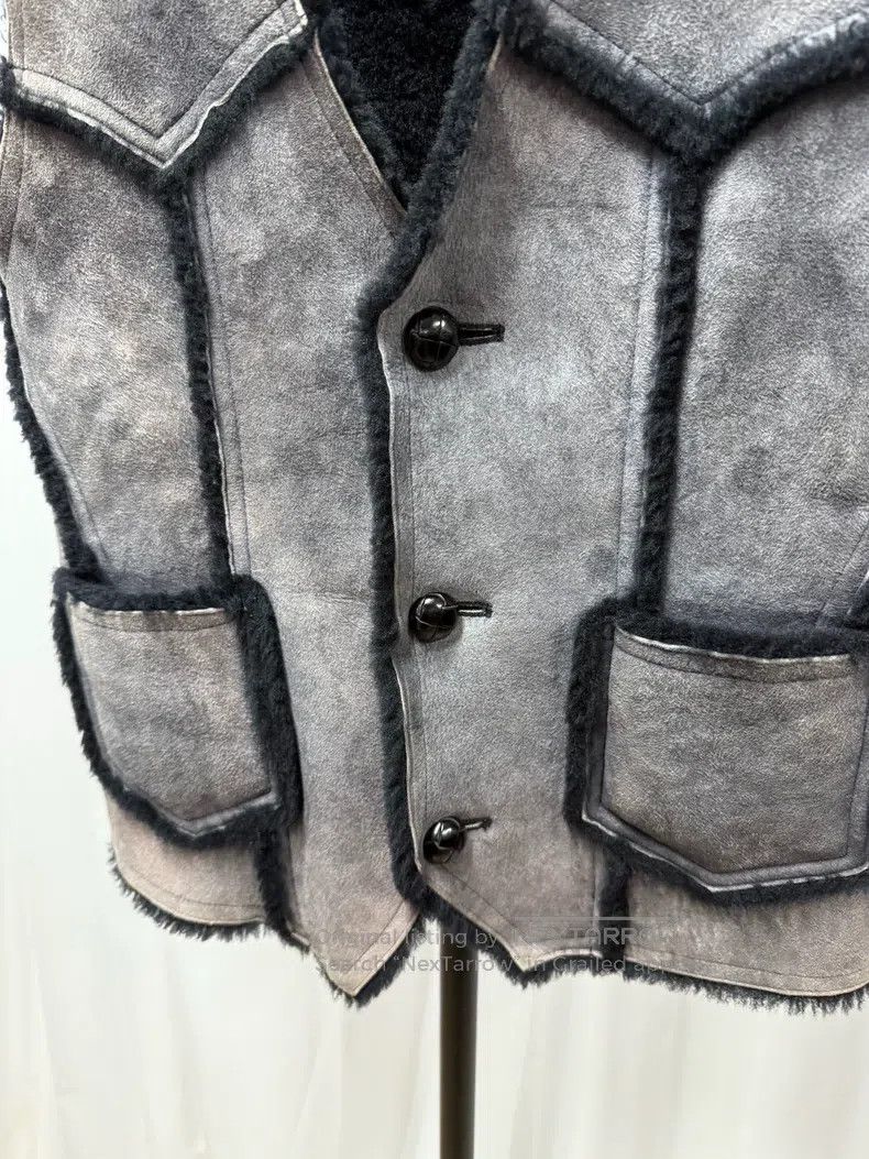 Other Number (N)ine Sheepskin and Fur Patchwork Vest Size S / US 4 / IT 40 - 4 Thumbnail