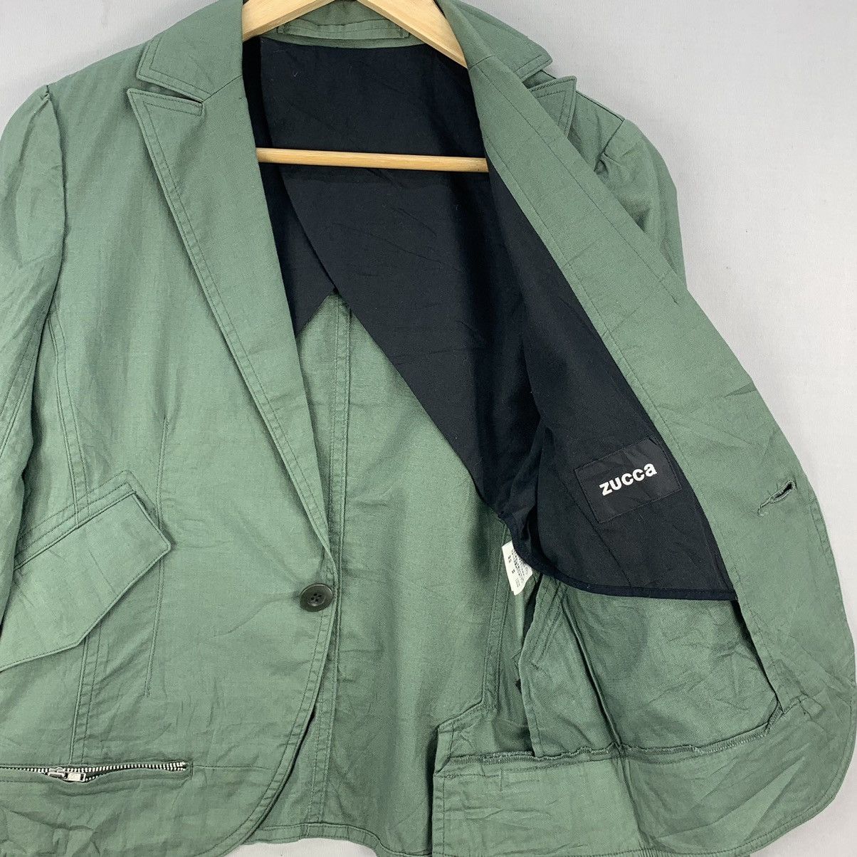 Issey Miyake Vintage Zucca Issey Miyake Tactical Blazer Coat Jacket Size XS / US 0-2 / IT 36-38 - 9 Thumbnail