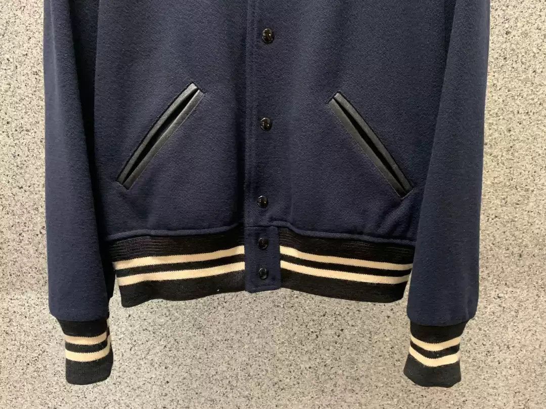 Saint Laurent Paris Saint Laurent Original New Bomber Jacket Size 52-2505 Size US L / EU 52-54 / 3 - 4 Thumbnail