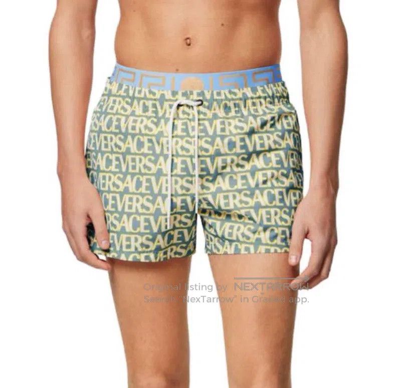 Versace Versace Color-blocked swimming trunks Size US 36 / EU 52 - 5 Thumbnail