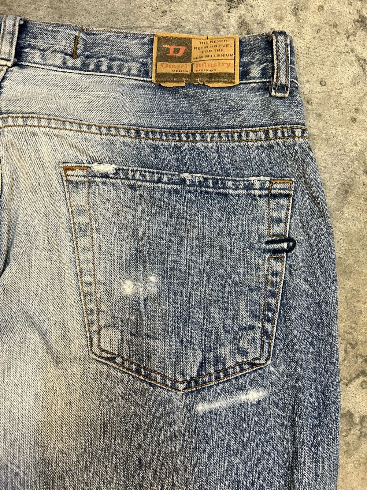 Diesel Diesel Straight Cut Vintage Jeans Denim Size US 36 / EU 52 - 18 Thumbnail