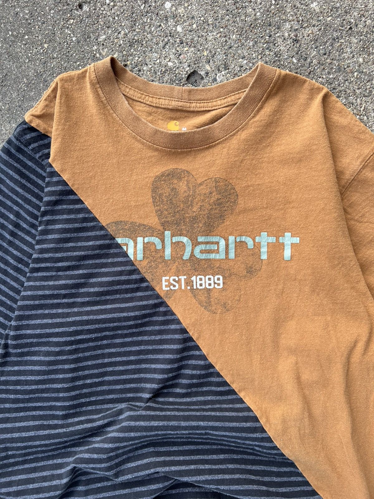 Carhartt × Vintage Rare Carhartt Split Tee T Shirt size M Size US M / EU 48-50 / 2 - 3 Thumbnail