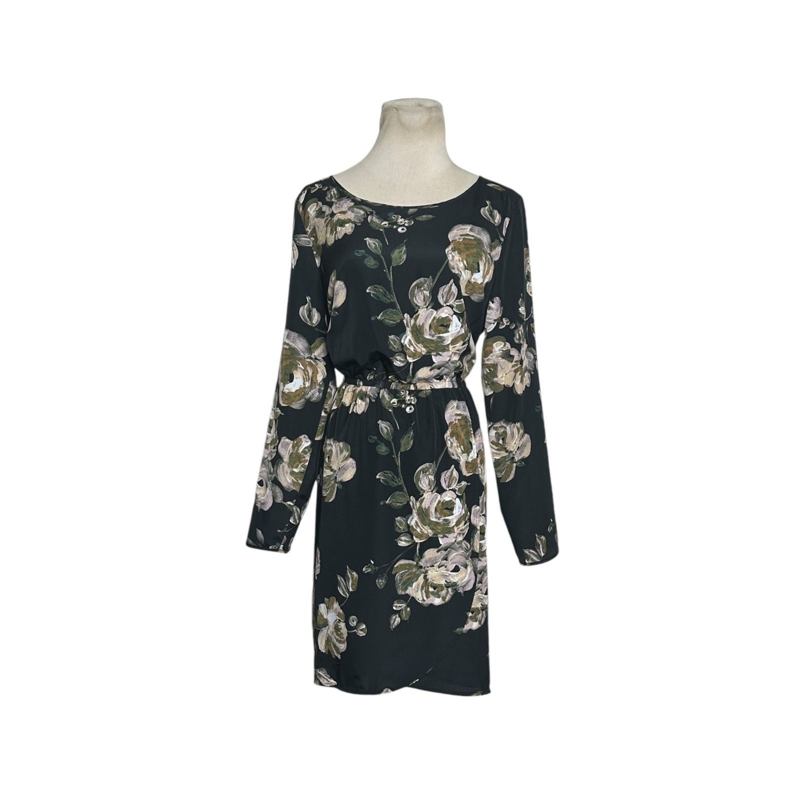 J.Crew J. Crew black cream green floral mini dress size 8 Size M / US 6-8 / IT 42-44 - 10 Thumbnail