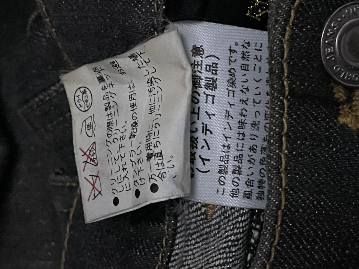 Le Grande Bleu (L.G.B.) Vintage 1990s Japan Designer Daily Topic Iconic Flared Goth Size US 32 / EU 48 - 14 Thumbnail