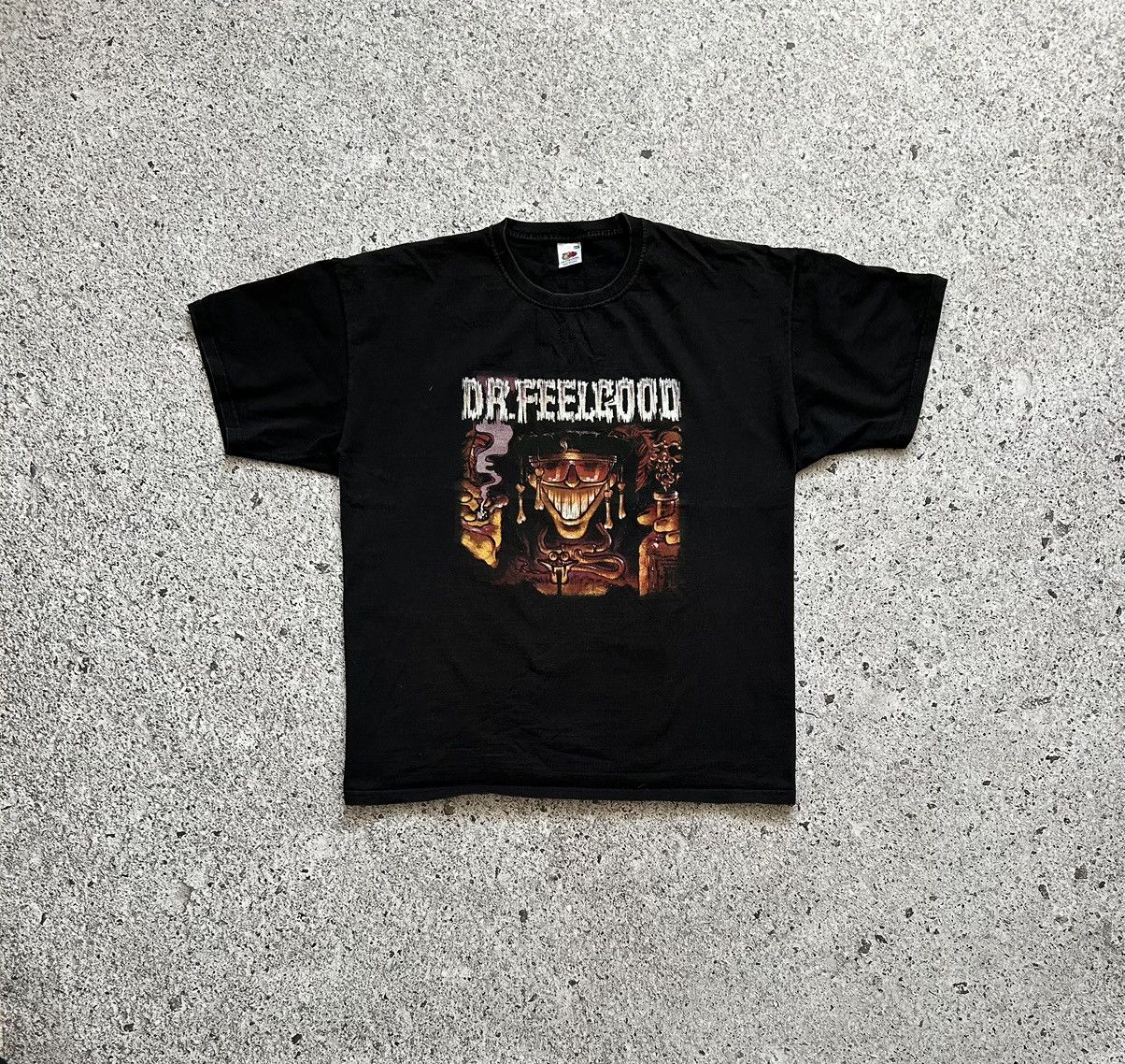 Band Tees × Vintage Vintage 2000’s Dr. Feelgood Rock Band T-Shirt Size US XXL / EU 58 / 5 - 1 Thumbnail