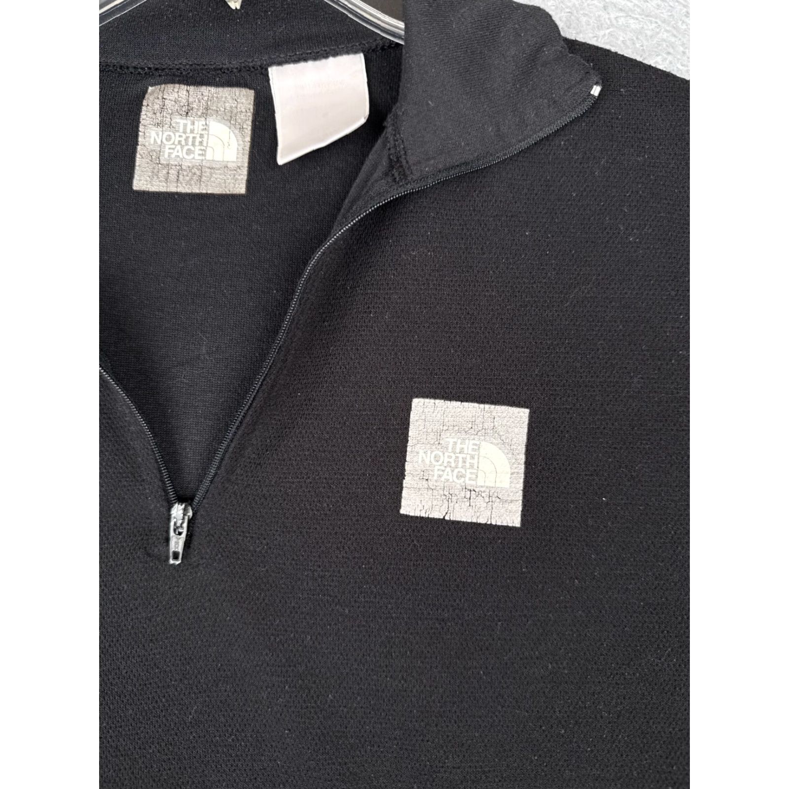 The North Face The North Face Shirt Men Large Black Long Sleeve 1/4 Zip Mock Neck Polyester Size US S / EU 44-46 / 1 - 6 Thumbnail