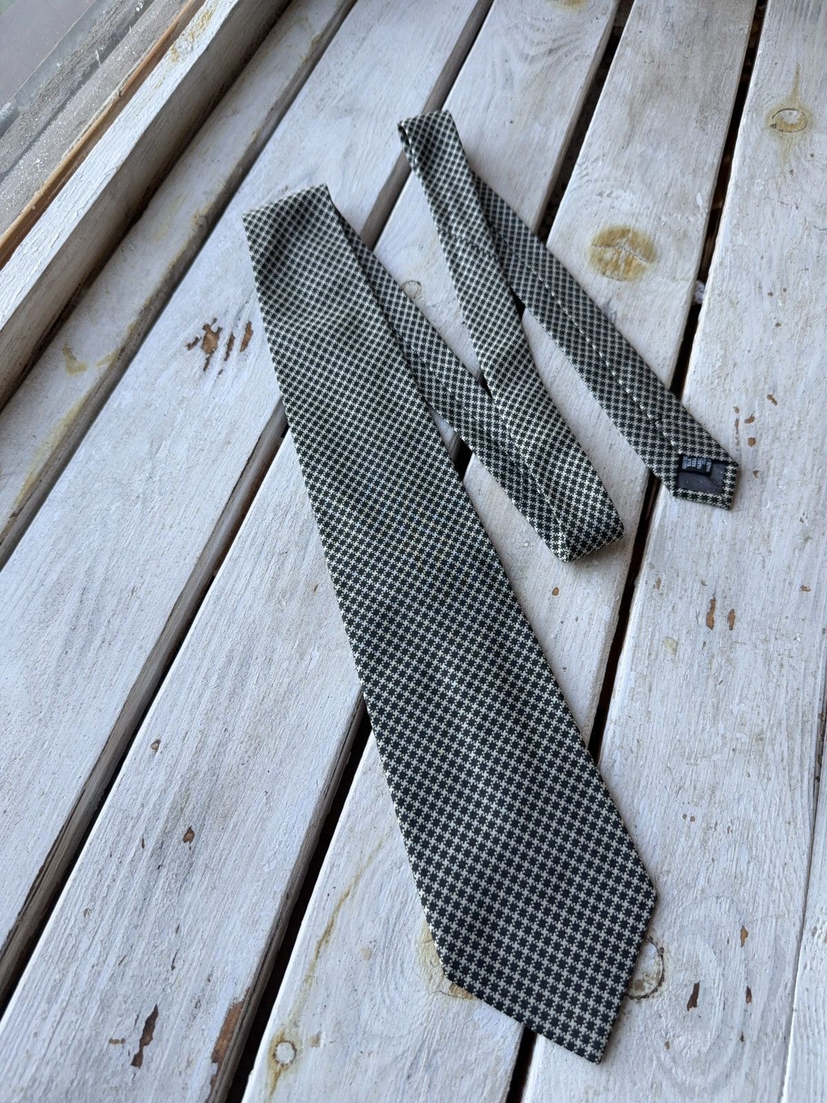 Designer × Gianfranco Ferre Designer Italian Silk Tie by Gianfranco Ferre Classic Check Size ONE SIZE - 1 Thumbnail