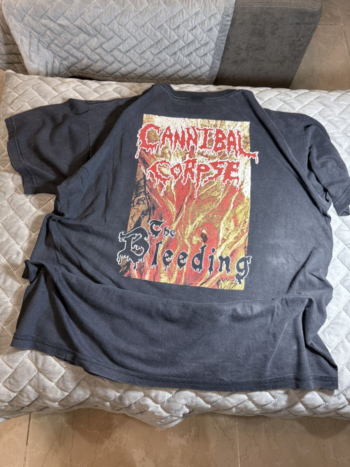 Vintage 1994 Cannibal Corpse The Bleeding Size US L / EU 52-54 / 3 - 2 Thumbnail