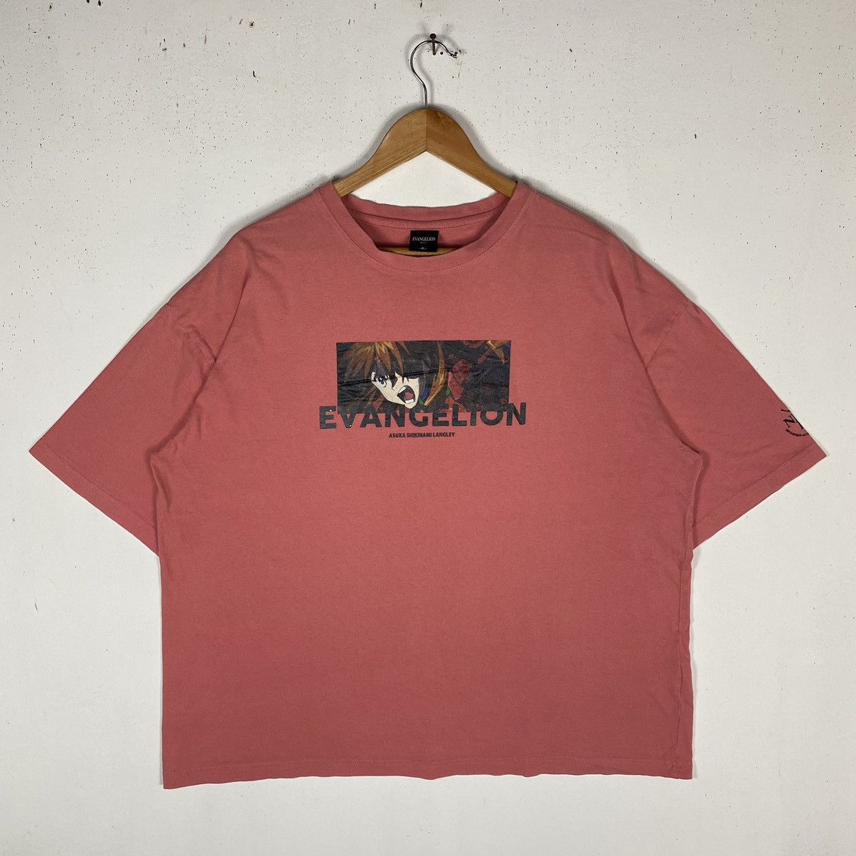 Cartoon Network × Japanese Brand × Vintage EVANGELION ASUKA SHIKINAMI LANGLEY BOX LOGO ANIME TEE Size US XXL / EU 58 / 5 - 2 Thumbnail
